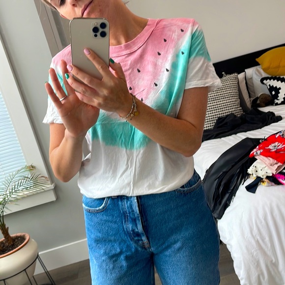 Watermelon Urban Outfitters fun Tshirt womens size S - Picture 2 of 4